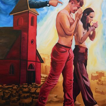 Výstava: Magdalena Šlahařová "Miluj blizniho sveho"