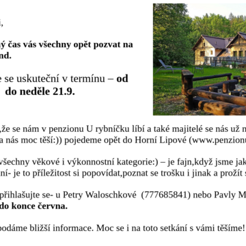 Sborový víkend 2025