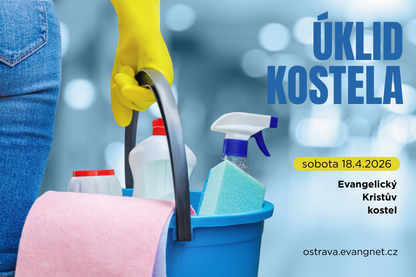POZVÁNKA: Úklid kostela 18.4.2026