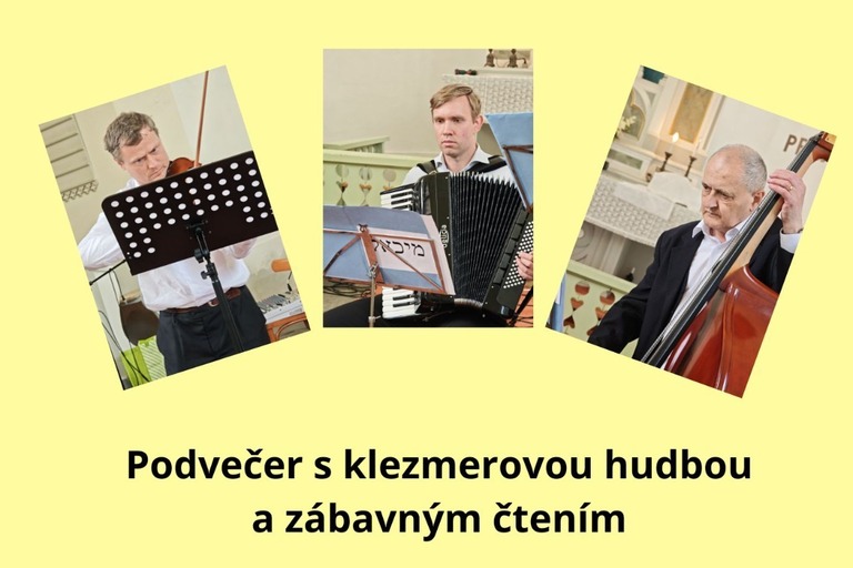 POZVÁNKA: Klezmer trio Ostrava 21.6.2026